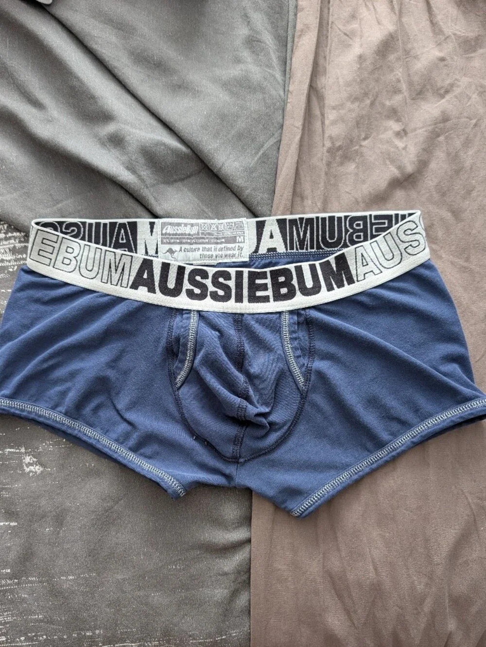 AussieBum Navy Blue Trunks